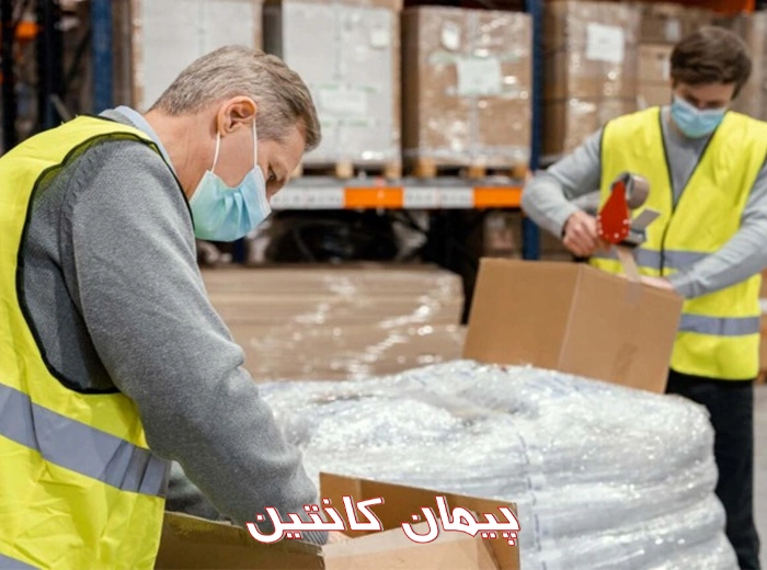 بررسی چگونگی چیدمان و بسته بندی بار در کانتینر