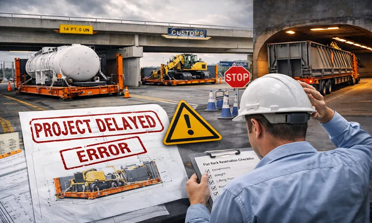 کانتینر Flat Rack چيست؟ راهنمای انتخاب، مهاربندی و حمل بارهای فوق سنگين و عريض 5 اشتباهات رايج در خريد/اجاره فلت راک | پیمان کانتین