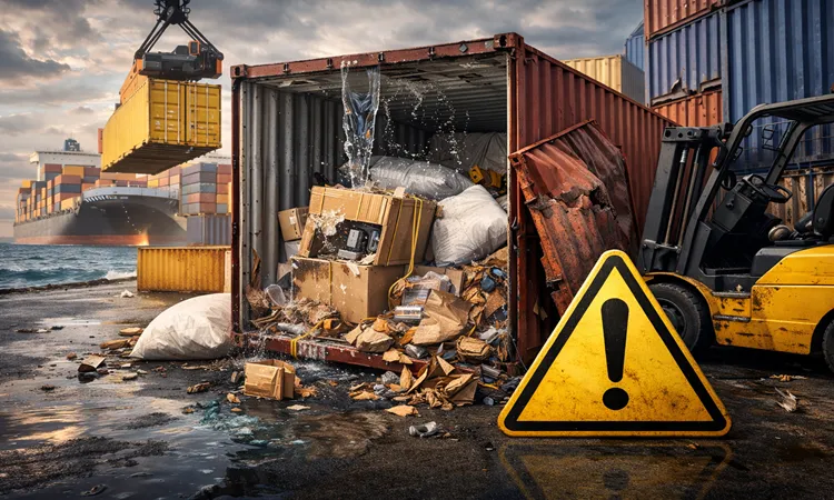 مديريت ريسک در حمل كانتينری: راهنمای عملی كاهش خسارت 2 ريسک خسارت فيزيكی كالا و آسيب به كانتينر | پیمان کانتین