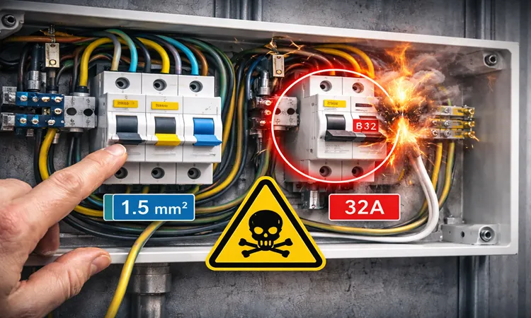 برق کشی کانکس چگونه بايد انجام شود؟ راهنمای اجرايی ايمنی + چک ليست تحويل 5 استفاده از فيوز/محافظ نامتناسب با مصرف | پیمان کانتین