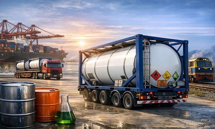 تانک کانتینر چيست؟ راهنمای انتخاب، ايمنی و خريد/اجاره برای حمل مايعات | پیمان کانتین